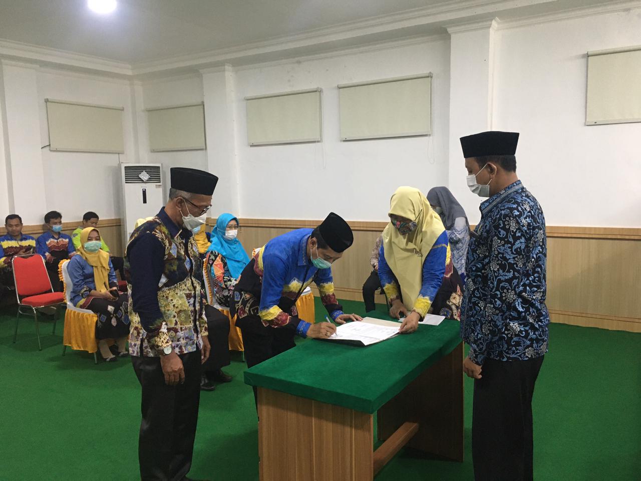 serah terima jabatan