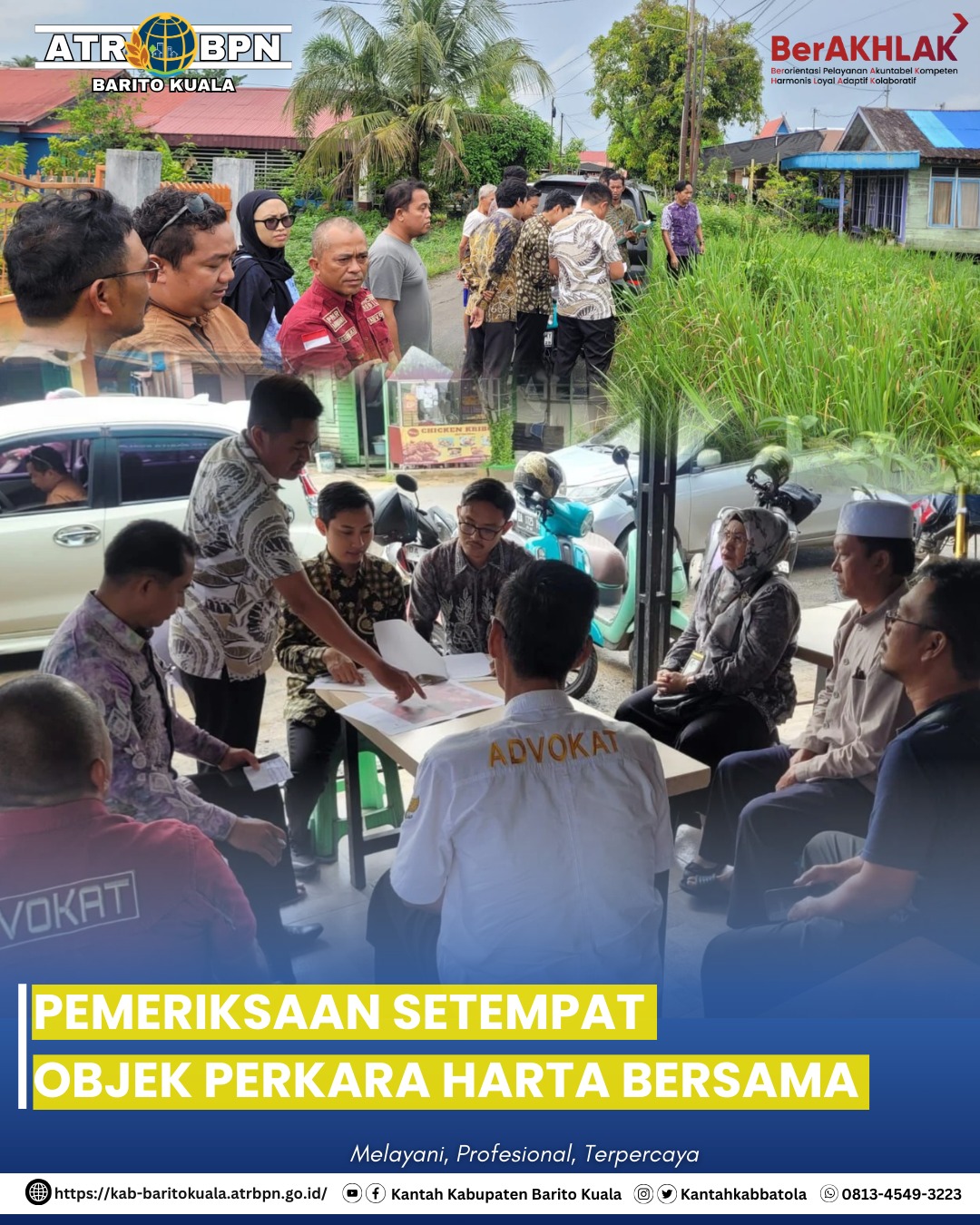 Hallo SobatATRBPN Barito KualaKamis 12 Februari 2026Kantor Pertanahan Kabupaten Barito Kuala b 3